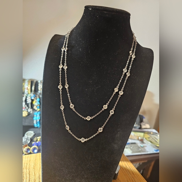 Vintage charging charlie double strand necklace - Picture 1 of 6